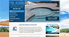 Desktop Screenshot of pooldesignandrenovations.com
